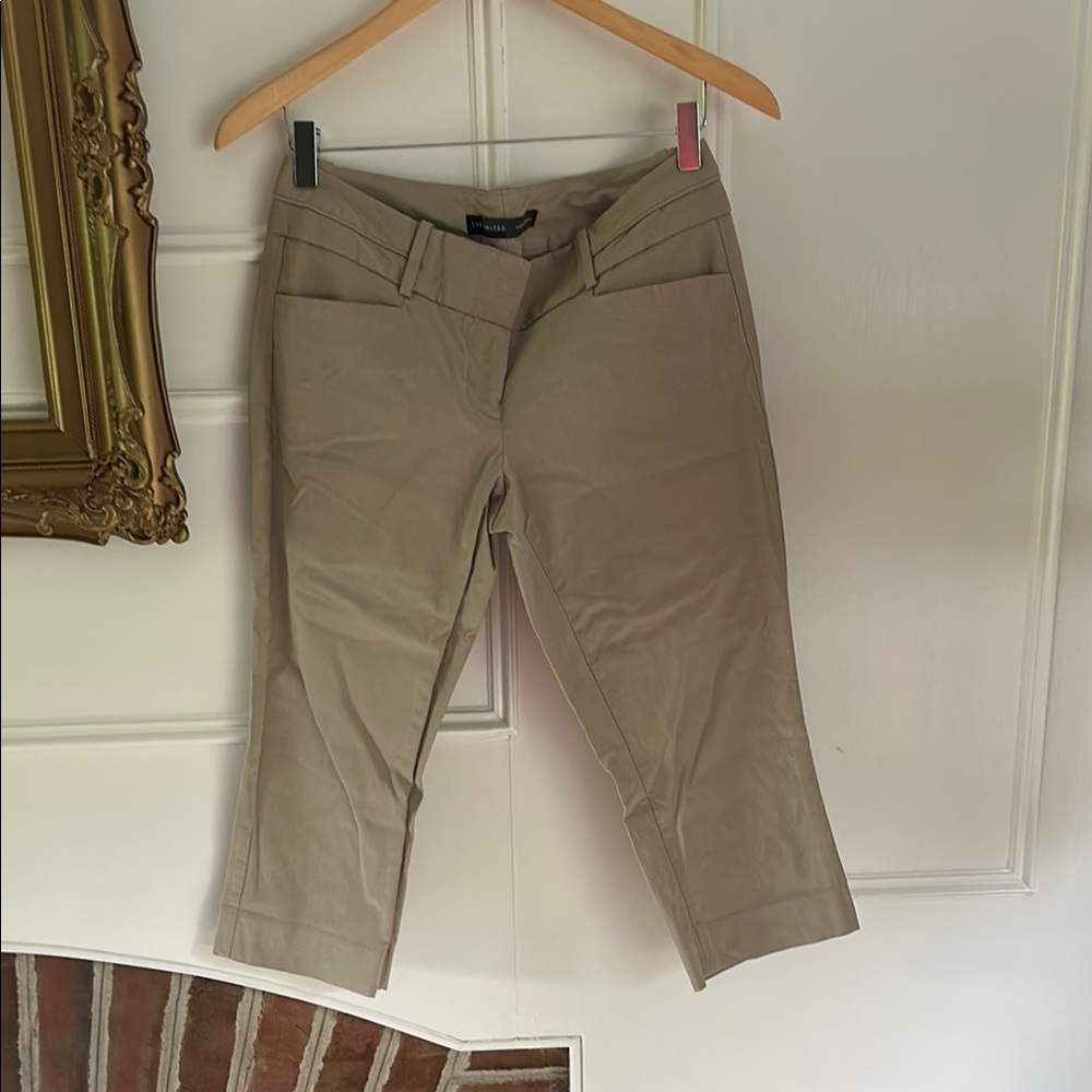 The Limited Tan Capris